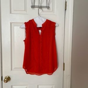 Ann Taylor sleeveless blouse